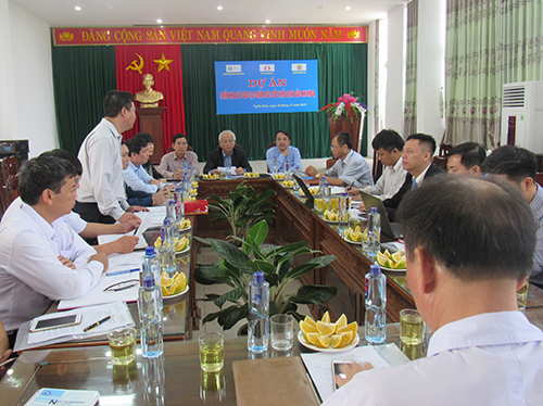 Bệnh viện Nhi Trung ương làm việc với trung tâm y tế huyện Nghĩa Đàn