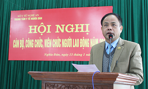 Trung tâm Y tế Nghĩa Đàn phấn đấu có 42.000 lượt bệnh nhân khám chữa bệnh trong năm 2018
